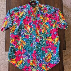 Tommy Hilfiger Hawaiian Shirt Bright Colorful